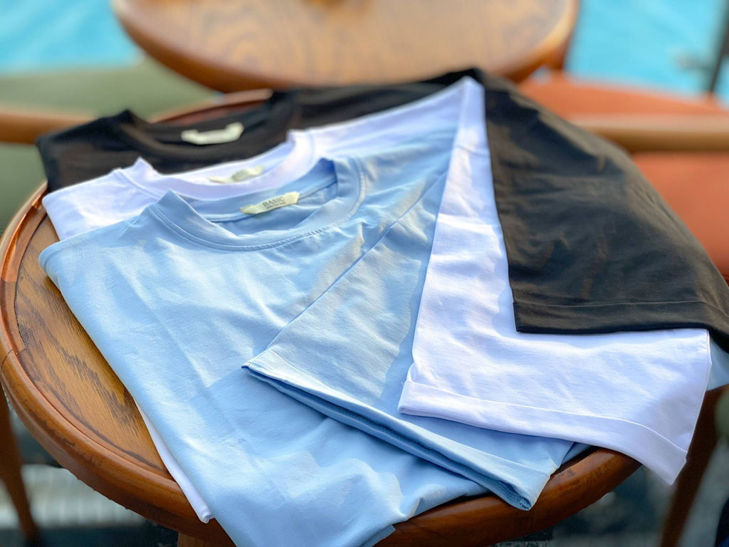 Over size cotton T-shirt