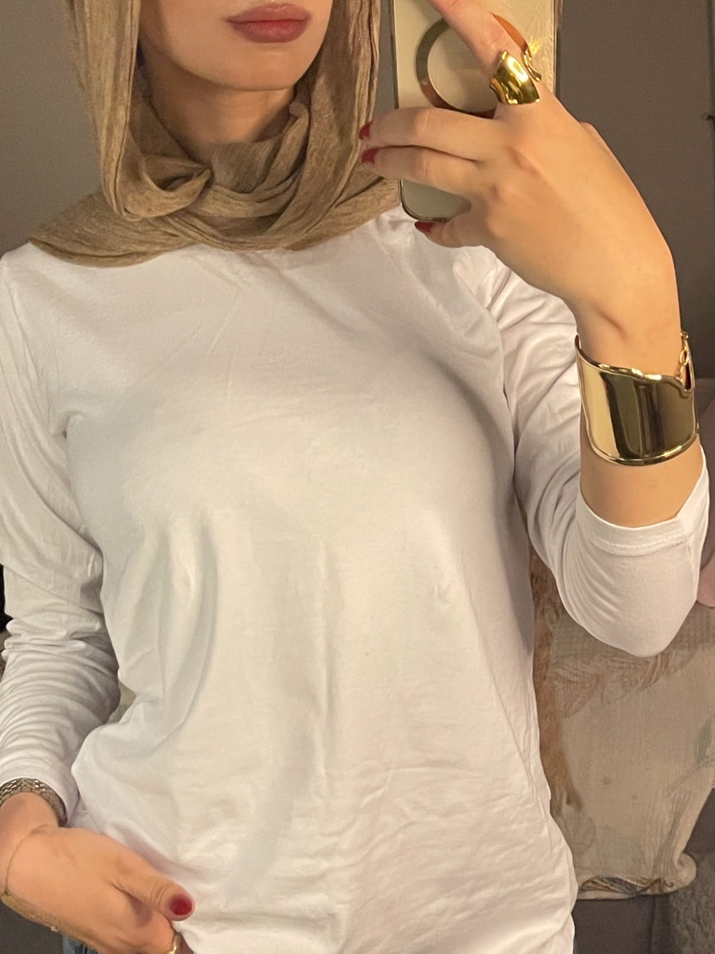 Long sleeve basic t-shirt