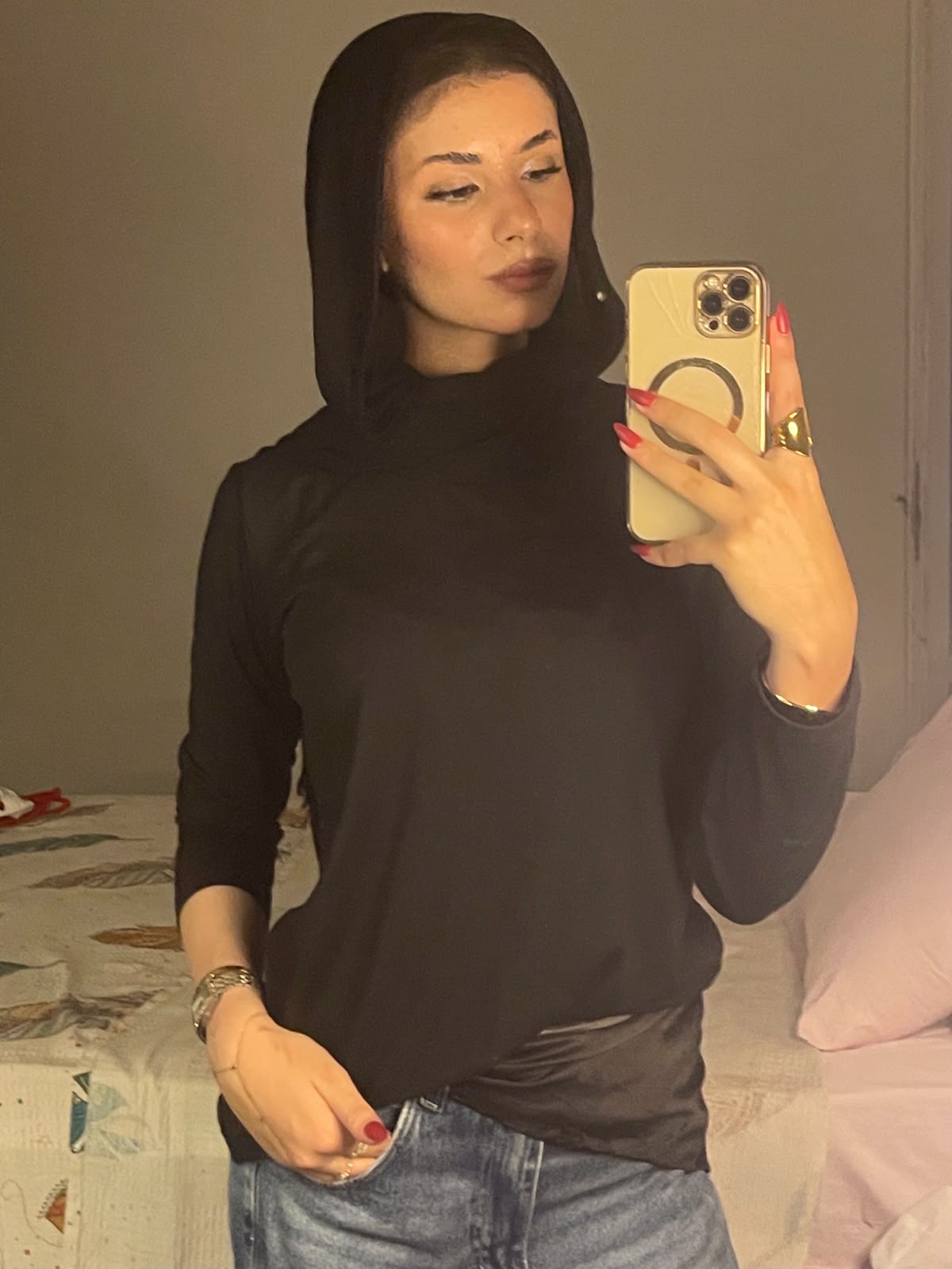 Long sleeve basic t-shirt