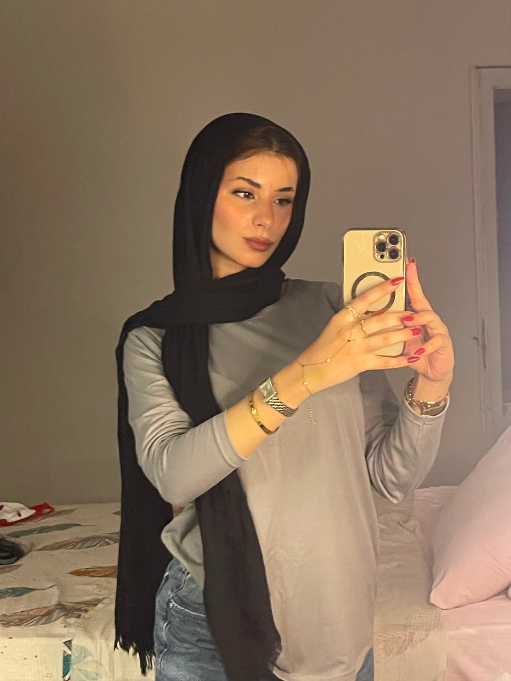 Long sleeve basic t-shirt
