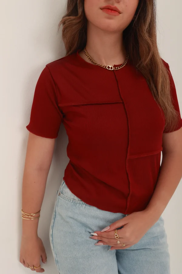 The stitch Rib Top - Image 3